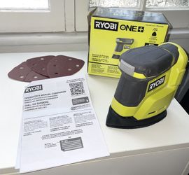Ryobi PCL416B 18V ONE+ Corner Cat Finish Sander Tool Only w/ Original Box