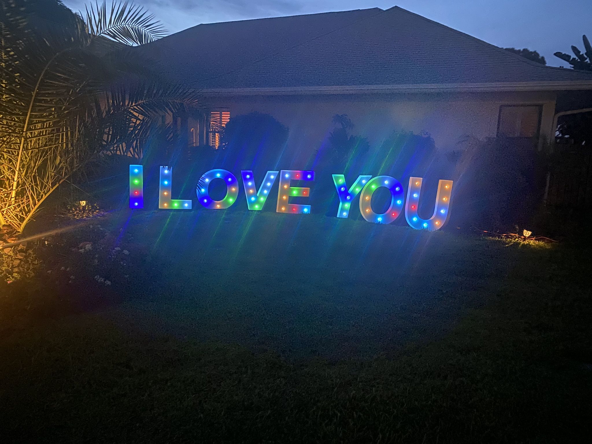 3’ Lighted Letters & 4’ Numbers