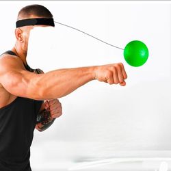 GlowFlex™ Reflex Ball with Counter App, Glow-in-the-Dark | TekXYZ® Online Community for Boxing Ball, Ideal for Coordination, Stress Relief, Home Worko