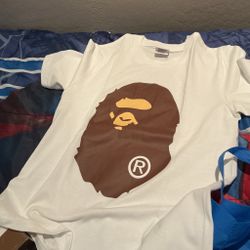 BAPE Ape Head Graphic T-Shirt White
