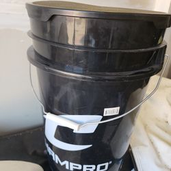 Softball Bucket and 12" 12 inch Softballs