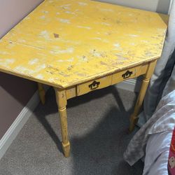 Antique Corner Table 