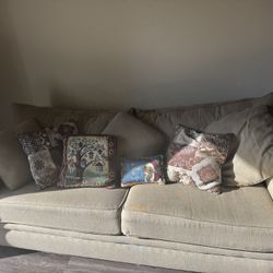 Dining Room Table Set And Couch 