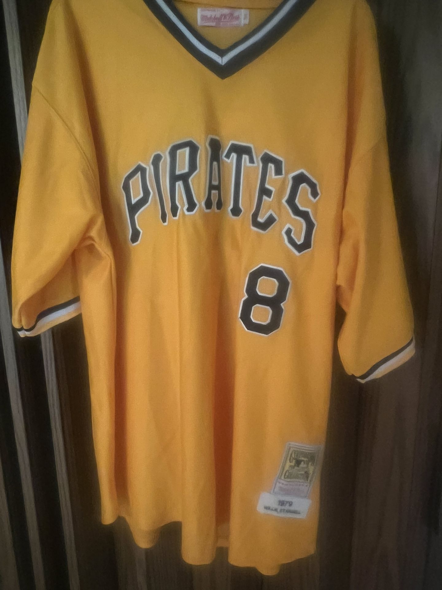 Willie Stargell Pittsburgh Pirates Mitchell and Ness Cooperstown