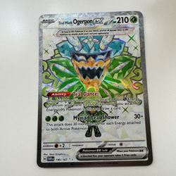 Teal Mask Ogerpon ex 190/167 Pokémon Twilight Masquarade 