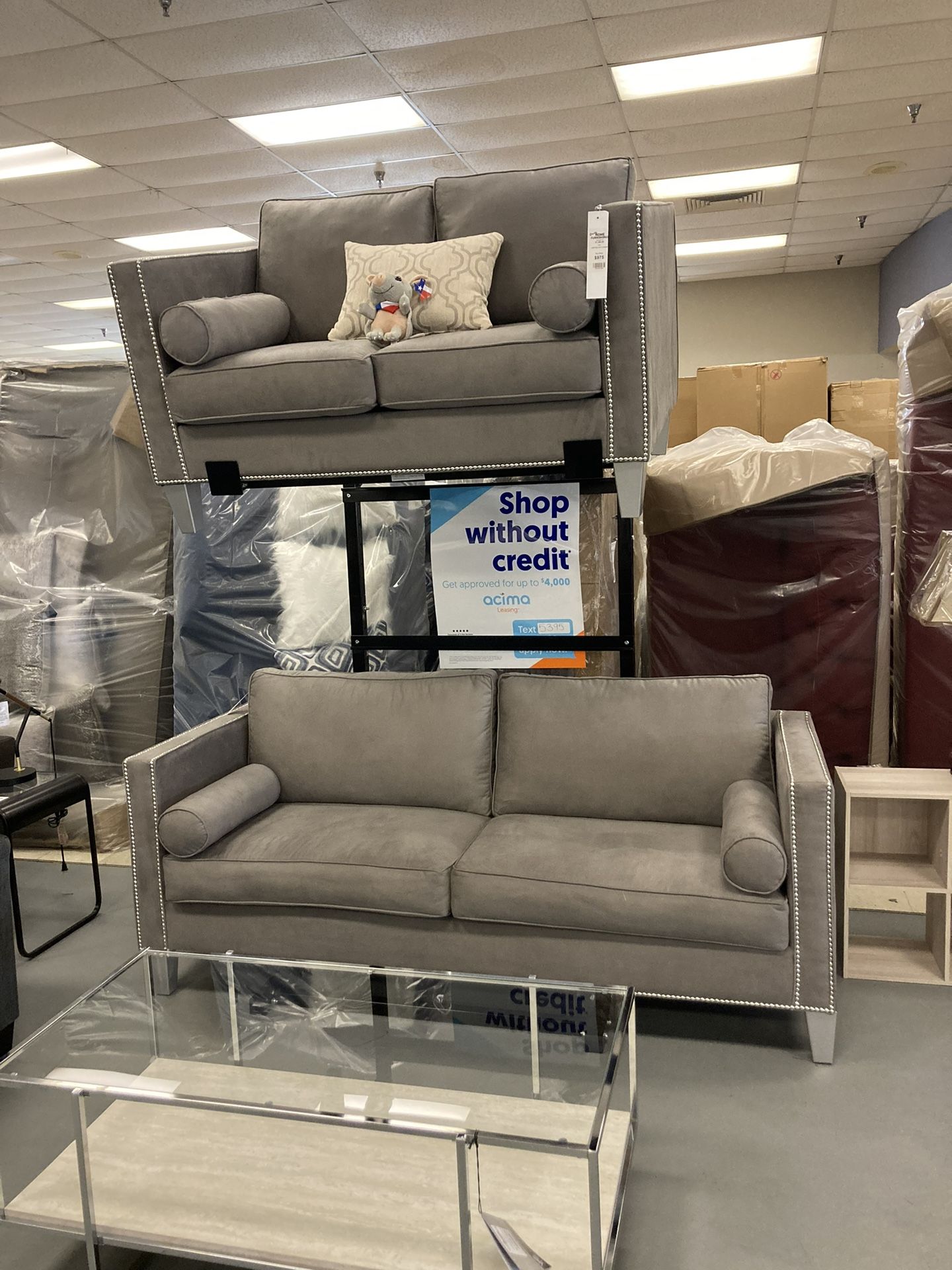 New Sofa And Loveseat Set