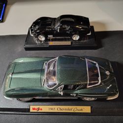Corvette Diecast Display Cars