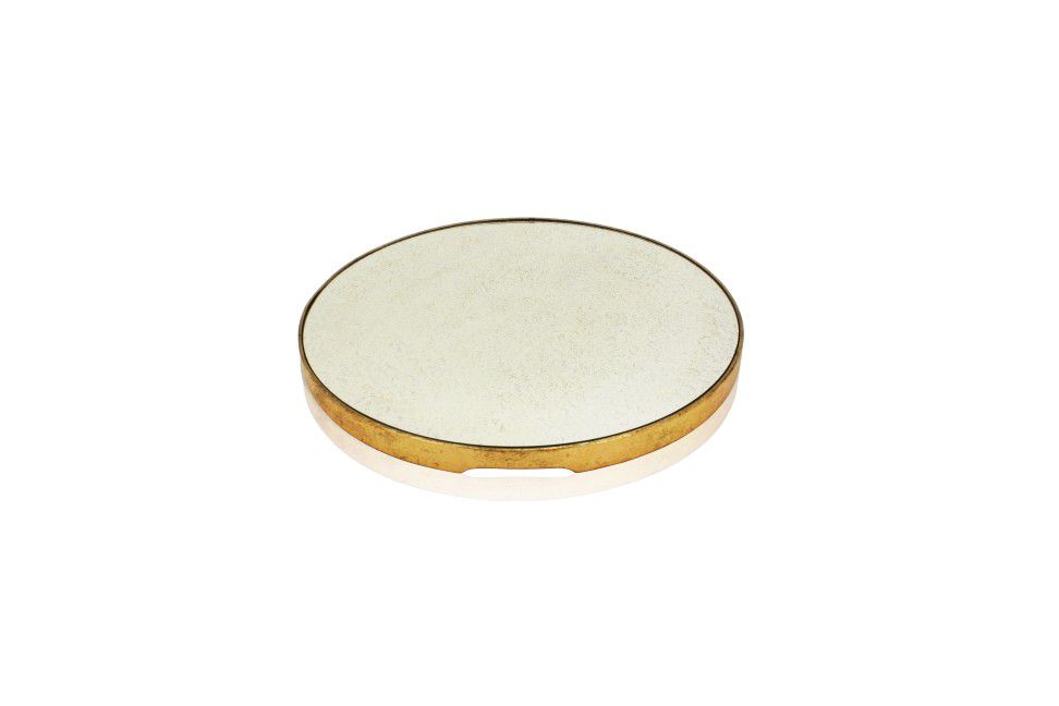 Gold Mirror Serving Tray 