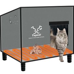 Large Heated Cat House