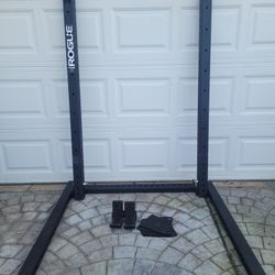 Rogue squat bench press rack