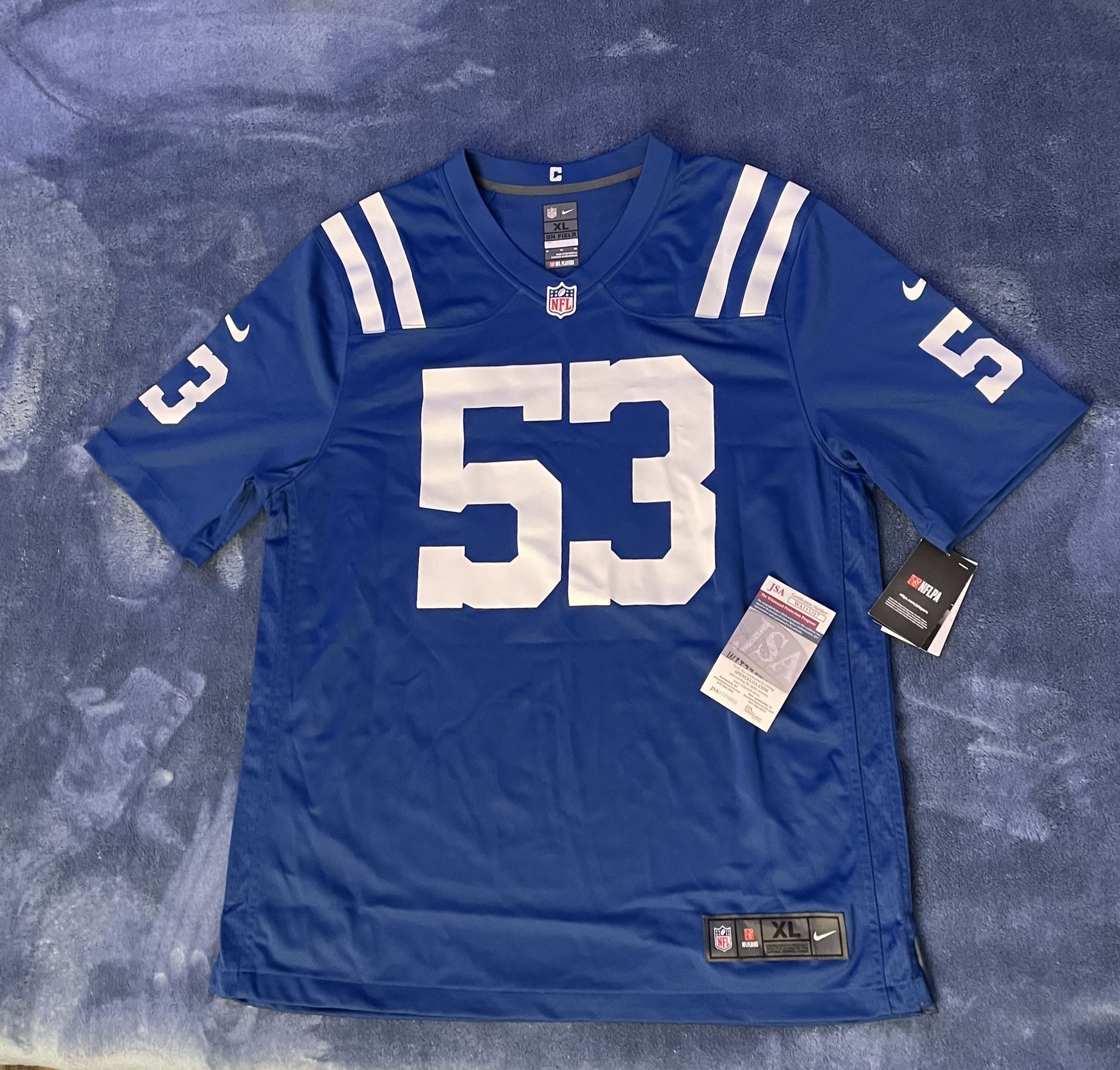 Colts Signed Jersey 