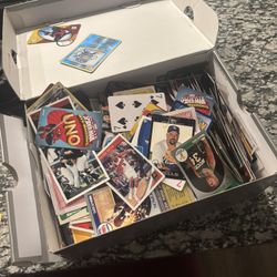 shoebox of cards 
