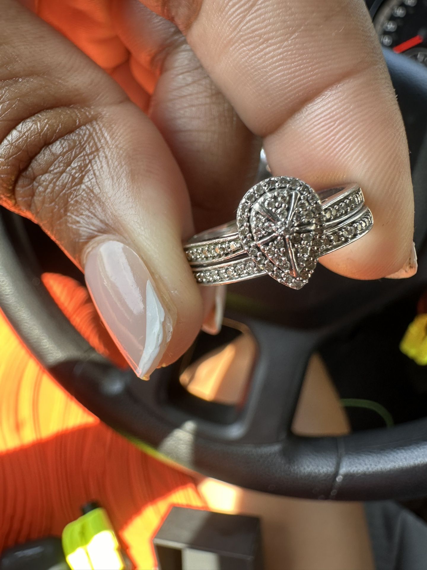 1/4 CT Diamond Bridal Set