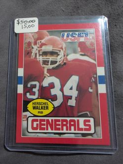 Herschel Walker rookie card