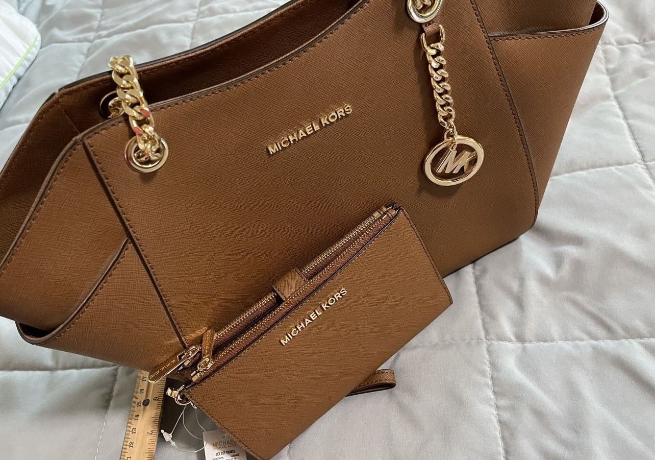 Michael Kors Purse And Brand New Wallet
