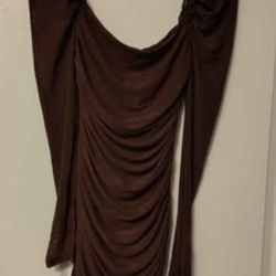 New Beautiful Brown 🤎 Dress. Size Small. See Photos. Cash And Pickup Only