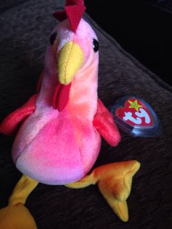 Forth to fifth generation beanie baby "Strut"