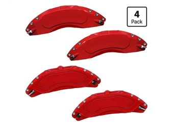 Powder Coating Aluminum Red Caliper Covers Disc Brake Caliper Covers