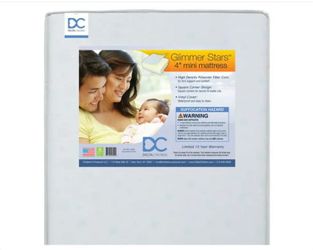 Delta Children Crib Mattress

 38"L x 24"W x 4"Th                        #1638