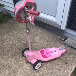 Very Nice Radio Flyer Kids Scooter Was Helmet Only $20 Firm