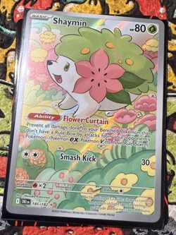 Shaymin (Destined Rivals #185-182) Illustration Art