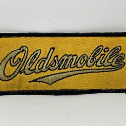 Vintage Original Oldsmobile Yellow Patch