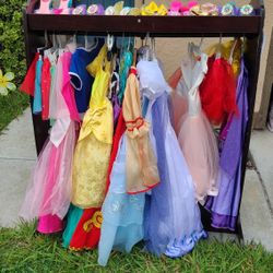 Princess Dress Kids Dresser