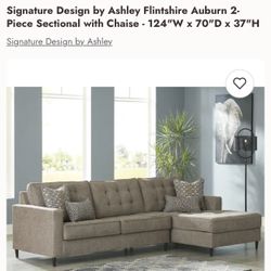 Ashley Furniture 2 Piece Sectional 