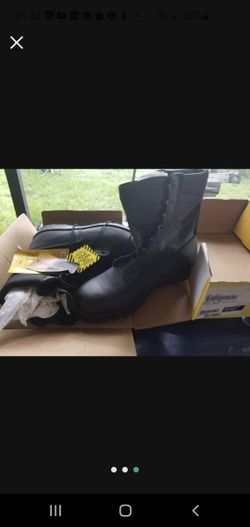 Leather Work Safety Boots.