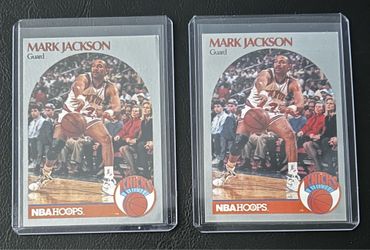 1990-91 Hoops Mark Jackson (Menendez Brothers) cards