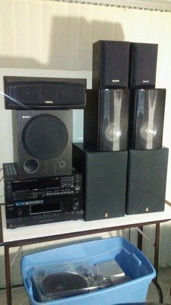 Two receiver and speakers