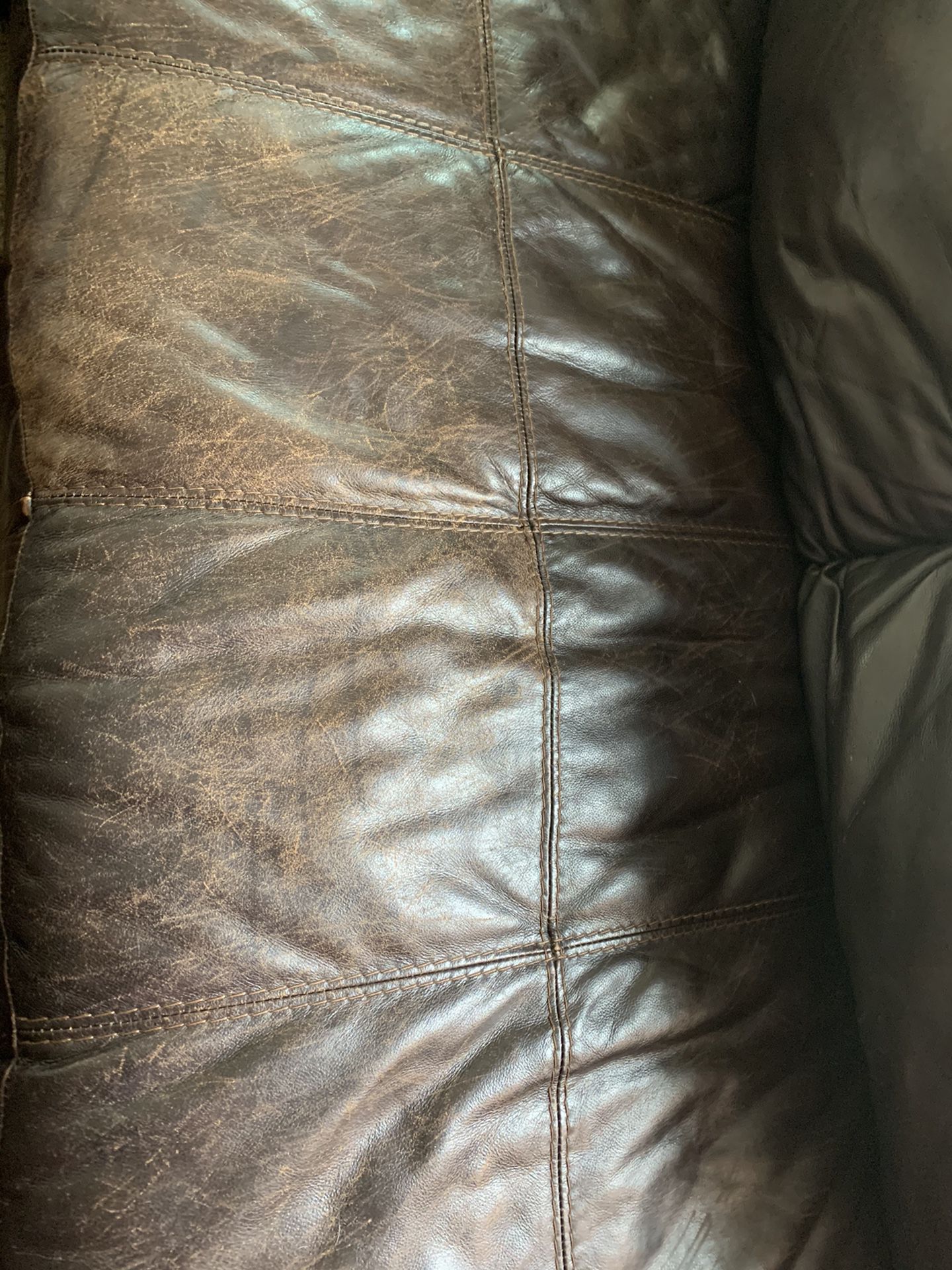 FREE! FREE! FREE! Faux leather sectional