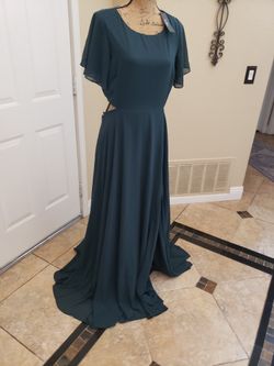 New Dark Green Dress