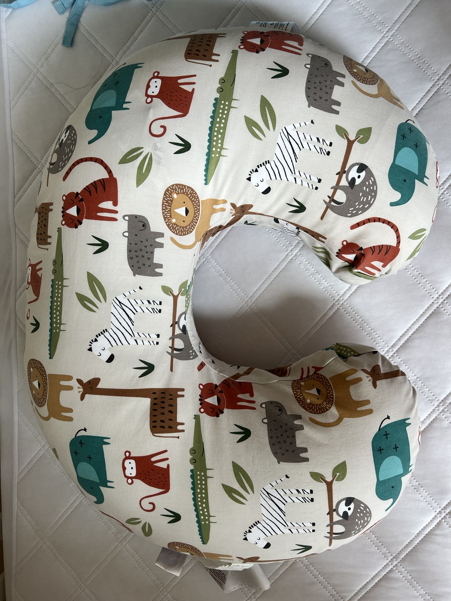 Boppy Nursing Pillow With Animal Cover
