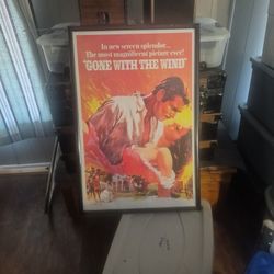 Gone In The Wind Poster
