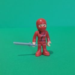 Lego Minifigure cas211 Ninja - Samurai, Old Red.