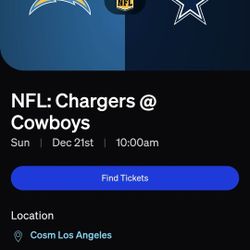 Cowboys vs. Chargers