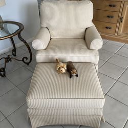 Chair Plus Ottoman