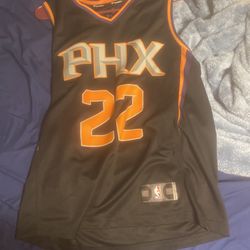 black Deandre Ayton jersey kids Meduim size