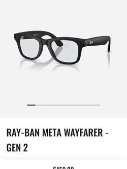Ray ban meta transition gen 2 STANDARD SIZE