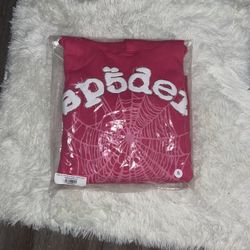 Sp5der Hoodie Pink OG
