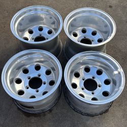 15” Staggered 15x10 & 15x12 Wheels 5x5.5 