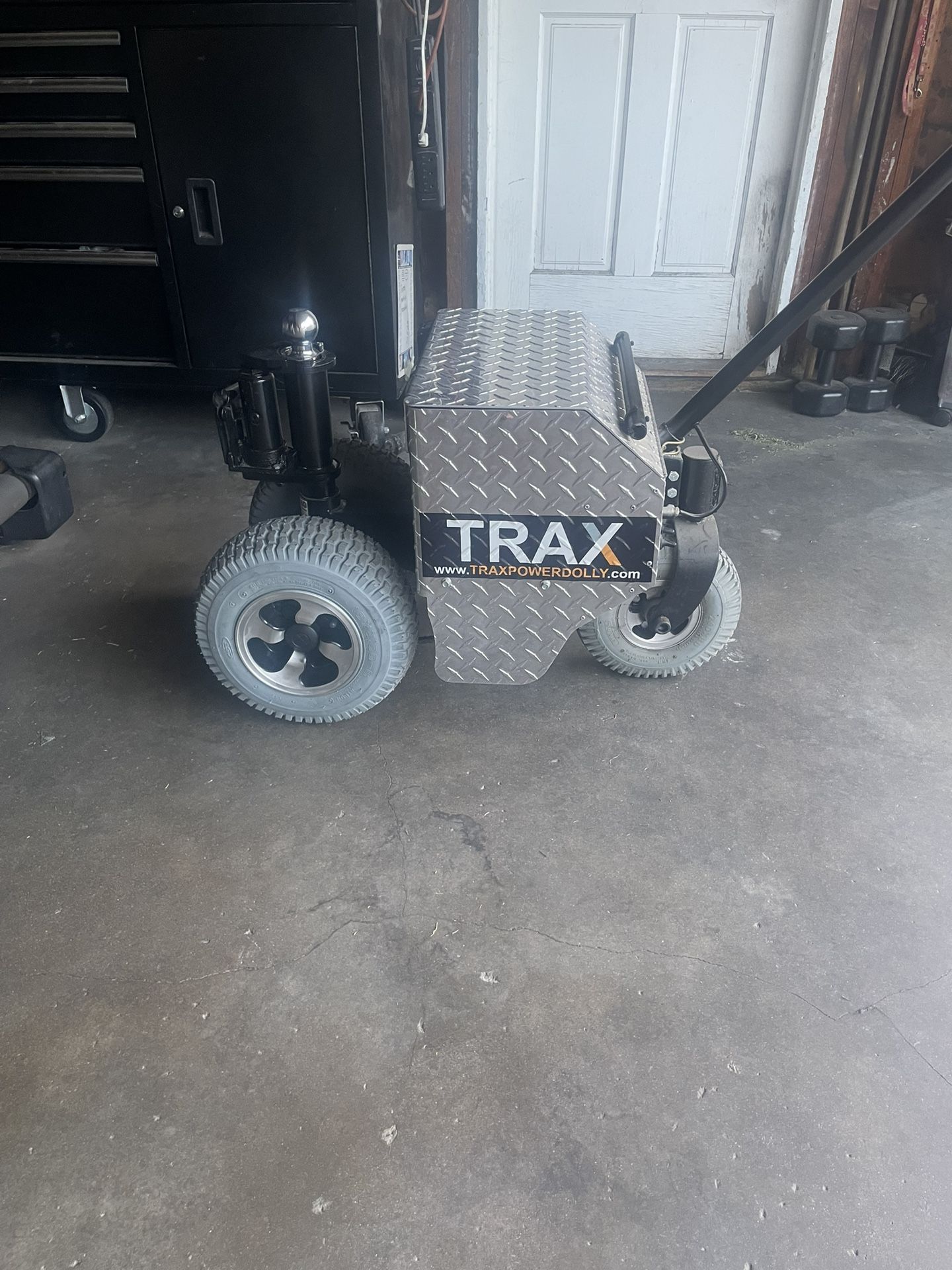 Semi New Trax Trailer Dolly With Batteries And Charger