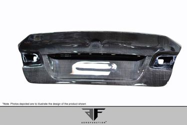 Blemished 2007-2013 BMW 3 Series E92 2dr Carbon AF-2 Trunk Lid ( CFP ) - 1 Piece