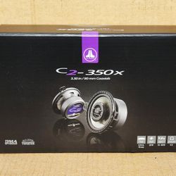 JL Audio Evolution C2  Car Speakers 1 Set 3 1/2 Inch 2-Way Coaxial Speaker System 75 Watts 🚨 Payment Options Available 🚨 No Credit Needed 🚨 