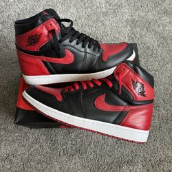 Nike Air Jordan 1 Banned Bred Size 13
