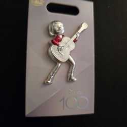 Disney Parks Coco Walt Disney 100 Year Anniversary pin released in 2023. 