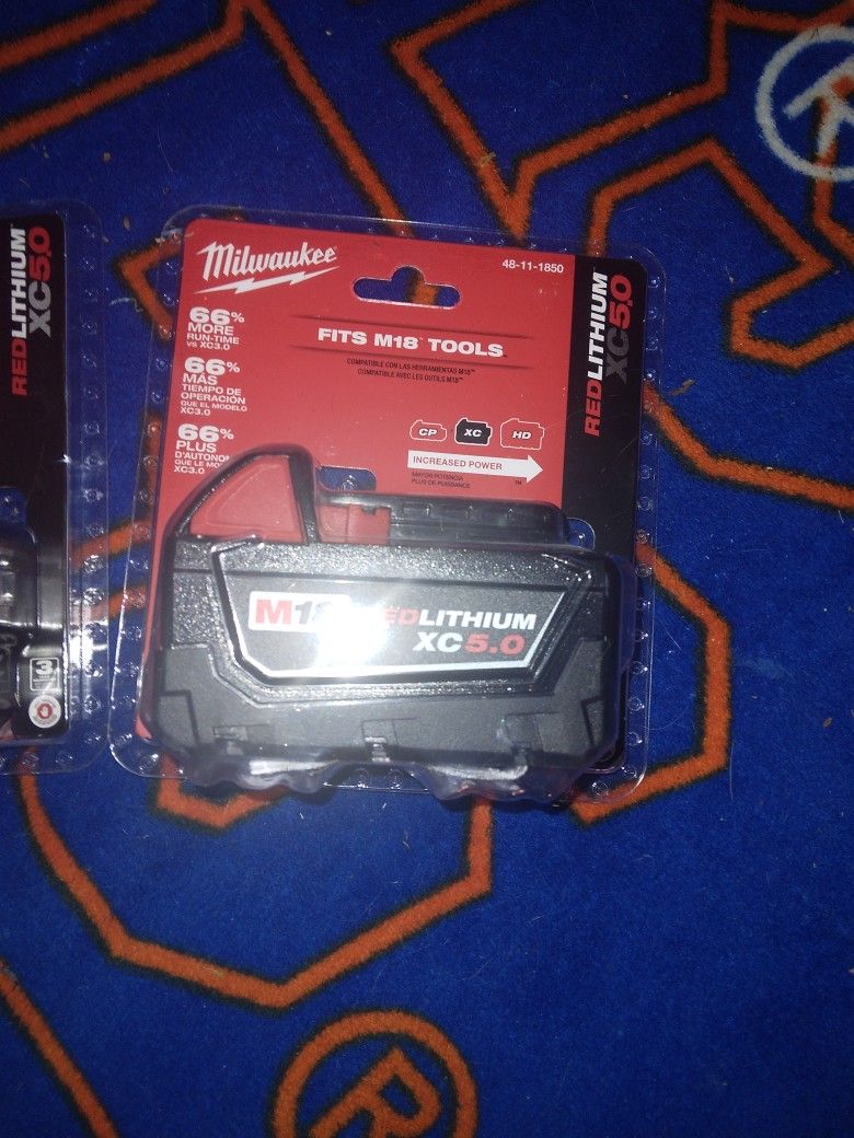 Milwaukee Battery .xc5.0.