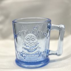 Nursery Rhyme Child’s Cup (Blue Tiara Glass) 
