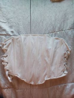 forever 21 white corset shirt